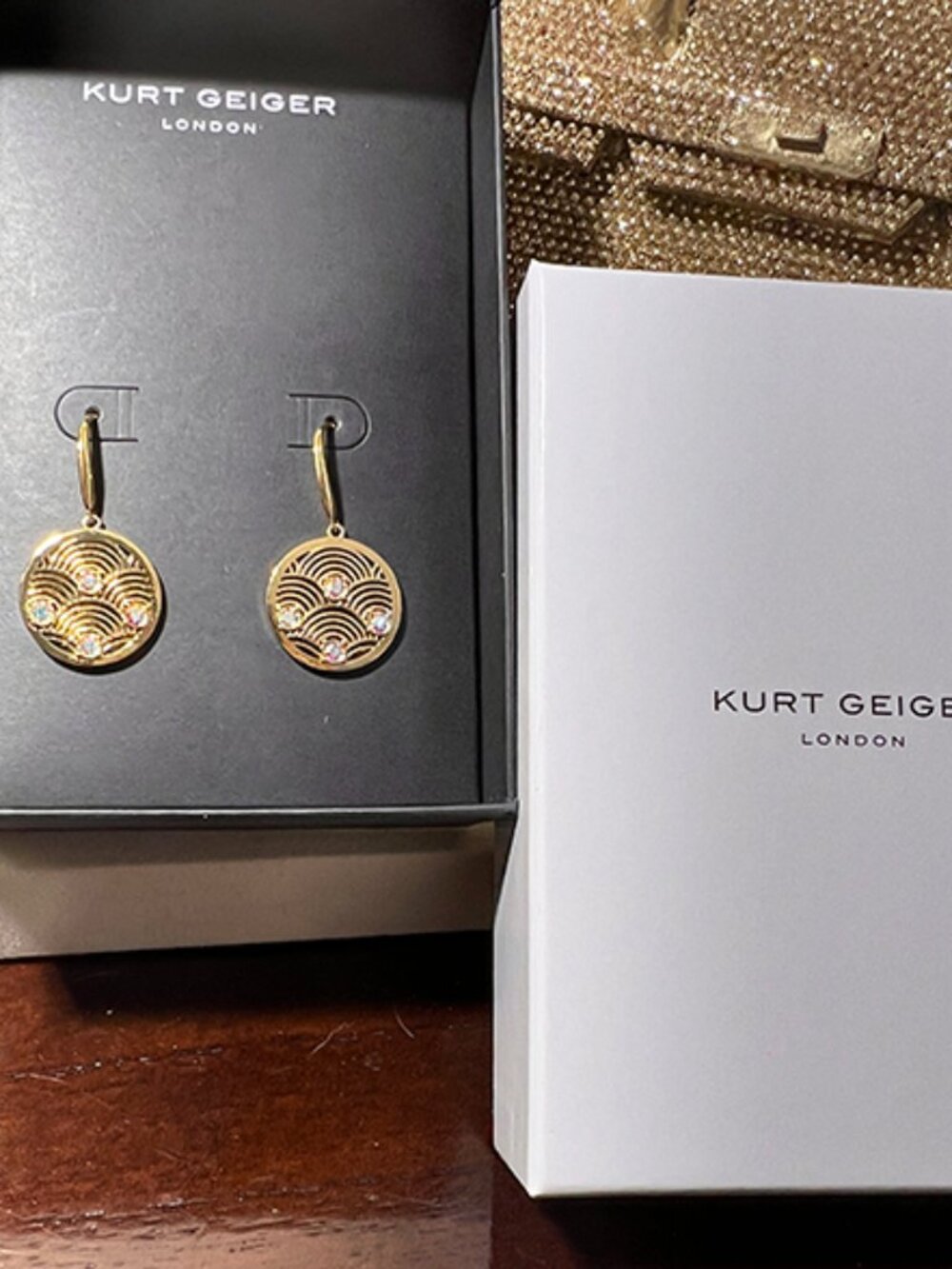 Kurt Geiger London | Southbank Droplet Earrings | NWT